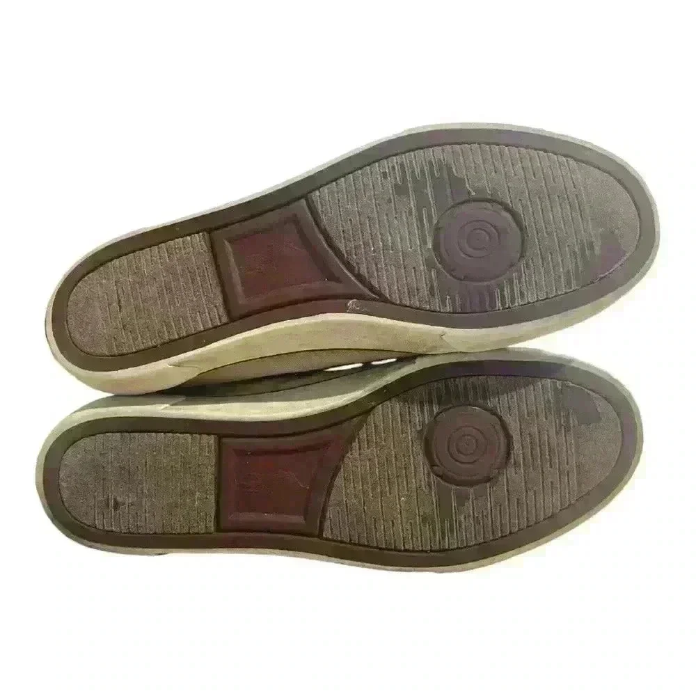 Ralph Lauren Polo Rylander boat shoes canvas/leather mens size‎ 12D